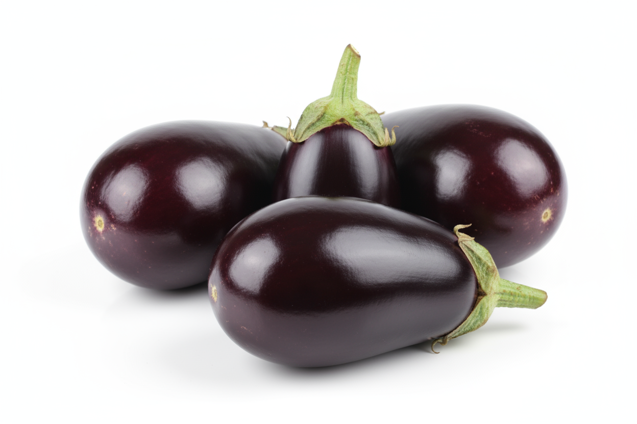 4 pcs Brinjal / Eggplant (Baingan)