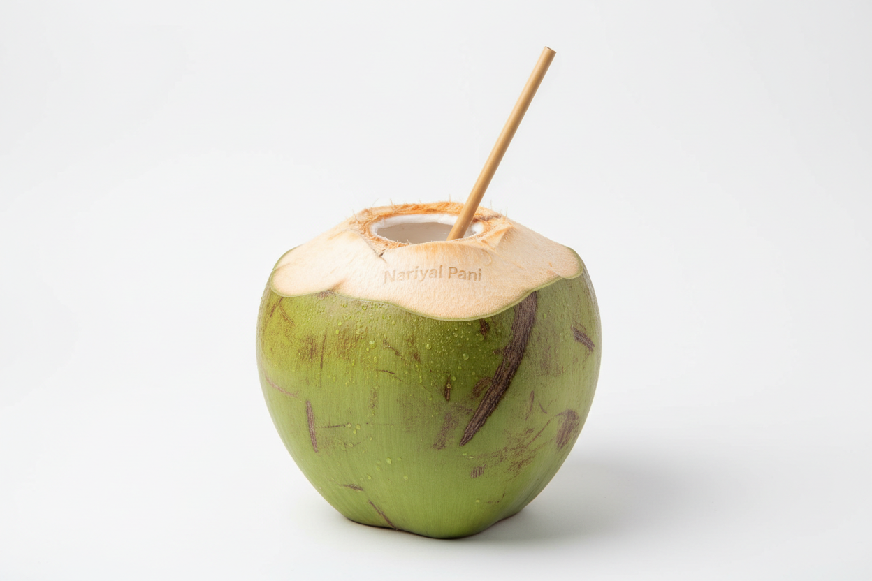 Tender Coconut I Nariyal Pani one pcs image 